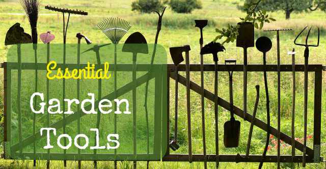 essential garden tools